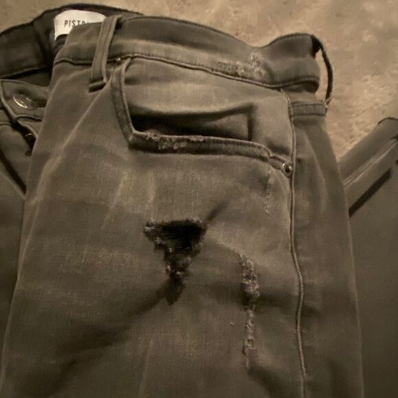 pistola Madison High Rise Scissor Hem Skinny Jean - Picture 6 of 8